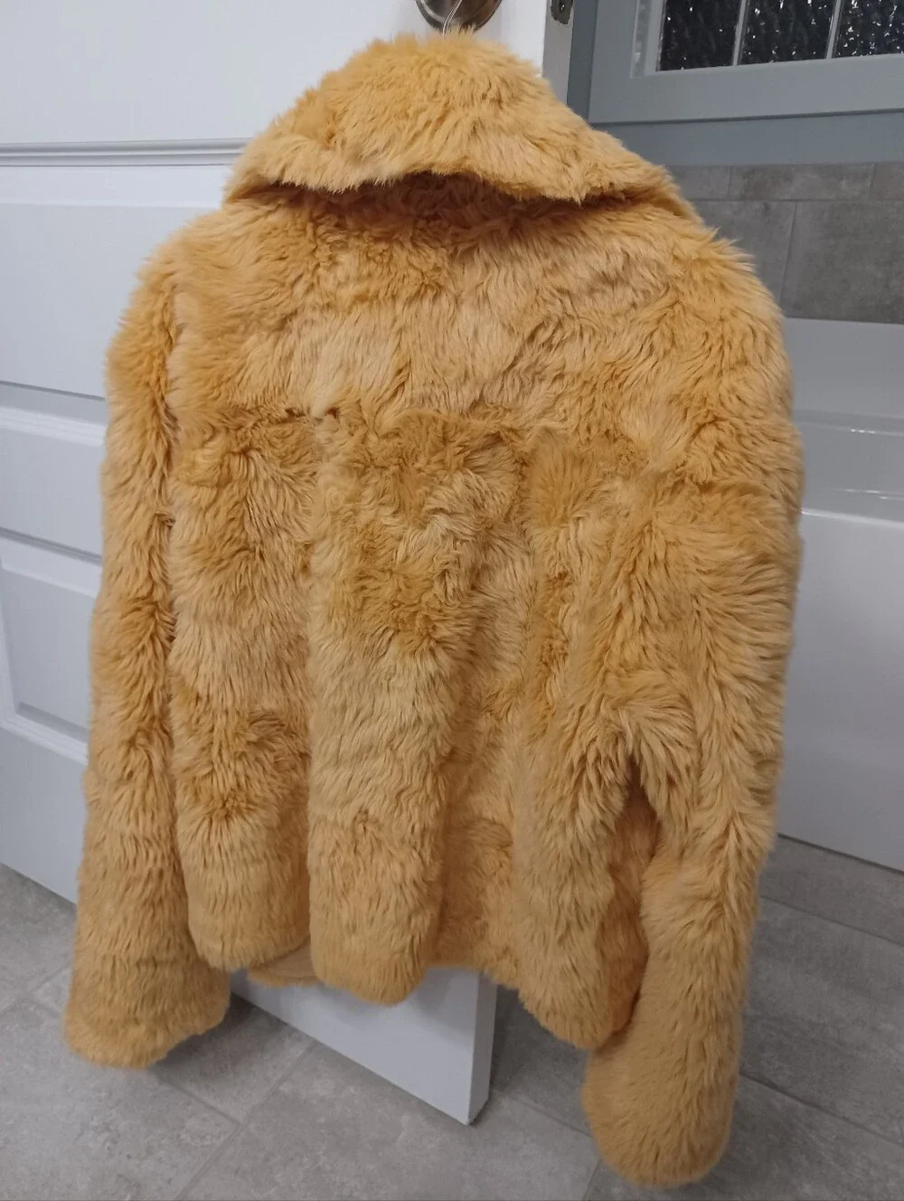 Free People Alice Throw On Faux Fur Jacket.